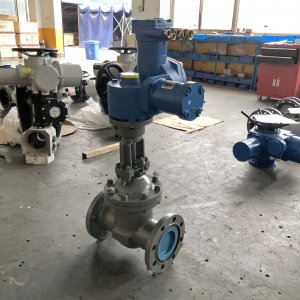 礦用電動閥門MKZ941H-40 DN150防爆（礦山、冶